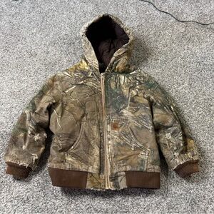 Carhartt Quilted Brown Jacket